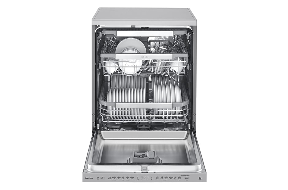 LG 15 Place QuadWash® Dishwasher in Noble Steel Finish, XD3A15NS, thumbnail 4